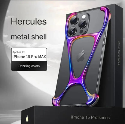 Y Shaped Metal Frameless Cover for iPhone