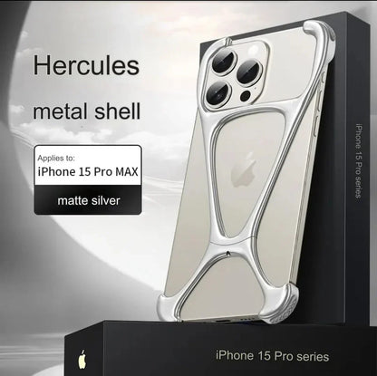 Y Shaped Metal Frameless Cover for iPhone