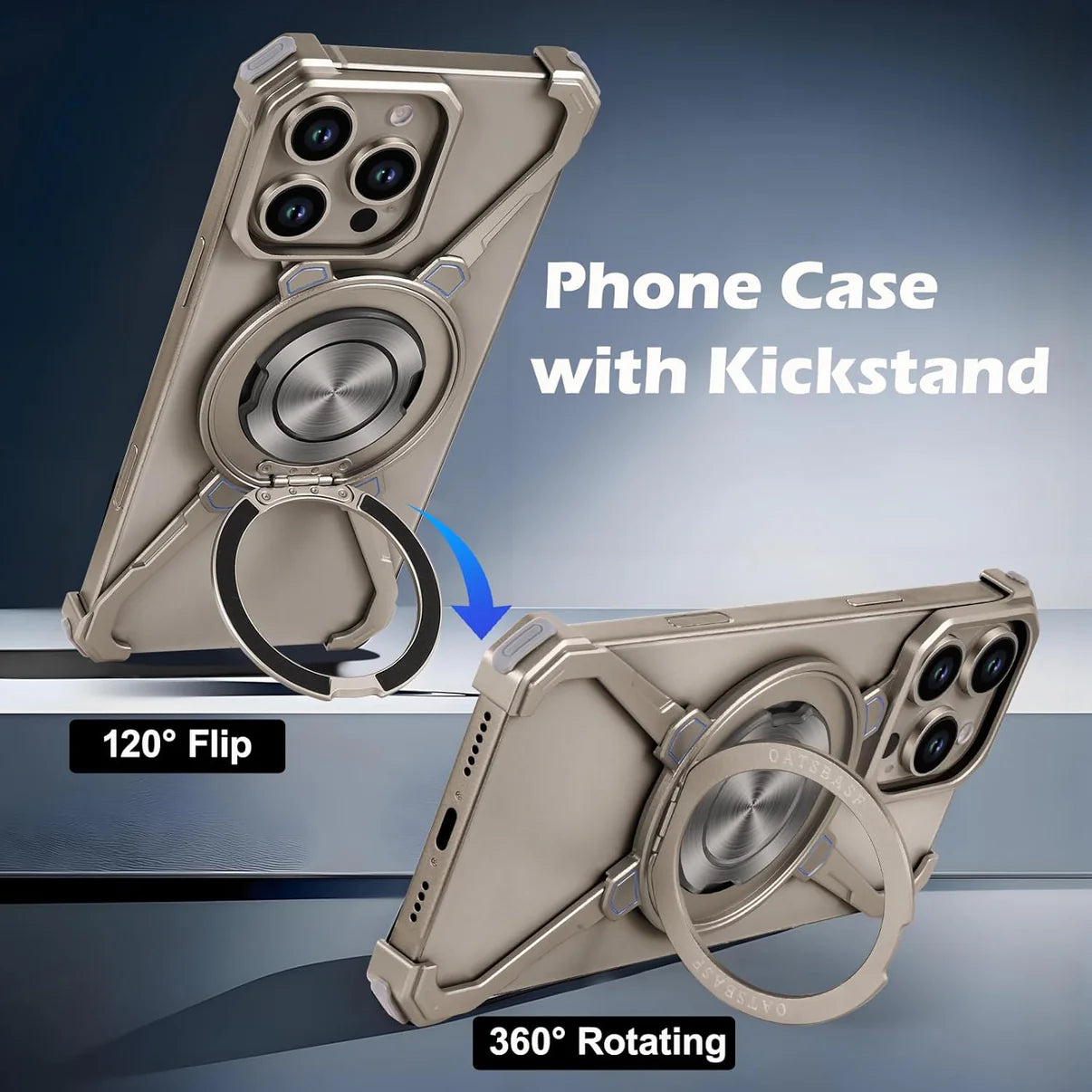 MagFlex Pro™ : Kickstand Luxury Metal Case for iPhone