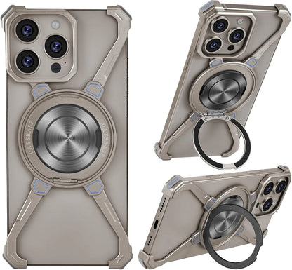 MagFlex Pro™ : Kickstand Luxury Metal Case for iPhone